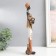 Souvenir Polystone "African with a jug, color dress" 31x6x6.5 cm