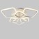 Causteen with DND "Assant" LED 80W 3 modes 3000-6000k white 63x66x8 cm Bayerlux