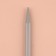 Knitting needles, straight, with Teflon coating, D = 8 mm, 35 cm, 2 pcs