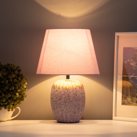 Table lamp "Success" 1he14 40W violet 22x22x33cm-3