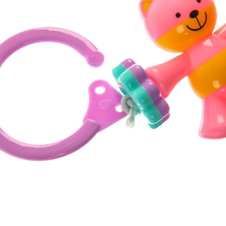 Stretching to a stroller/crib "cat", 3 toys, color mix, crush me-3