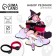 Hair gum for Halloween "Stylish Witcher", D = 4 cm, 2 pcs.