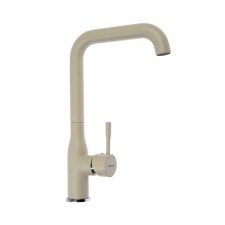 Accoona A4490-3 kitchen mixer, single-leaf, high spout, brass, beige
