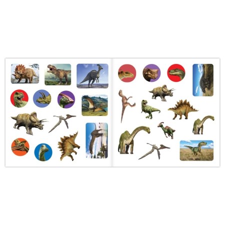 Stickers "World of dinosaurs", 12 p.-2