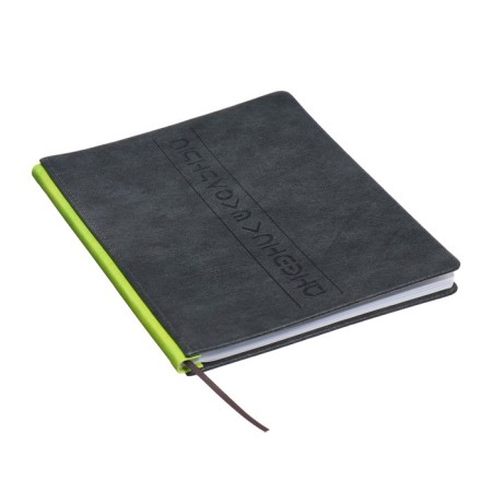Universal diary for grades 1-11 Oxford, a solid cover of artificial leather, lies, 48 ​​sheets, a light green spine-1