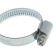 Glubdled zein English clamp, undivided carriage, diameter 25-40 mm, width 9 mm
