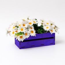 Ящик реечный №1 фиолетовый, 23,5 х 11,4 х 9 см