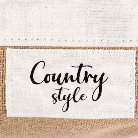 Stellah basket with Country Handles, 320 x 230 x 100 mm, beige-5