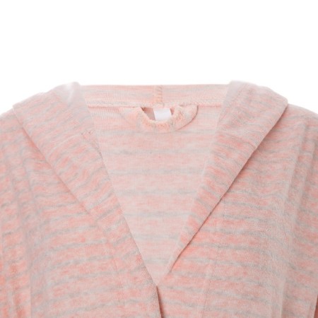 Women's bathrobe, pink color, size 52-7