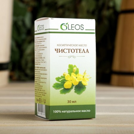 Cosmetic oil "Celandine" 30 ml oleos-2