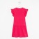 Dress for girls, color is light beige/raspberry, height 116 cm