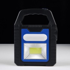 Manual battery flashlight, 10 watts, 1200 mAh, charging phone, solar battery, 3 modes