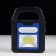 Manual battery flashlight, 10 watts, 1200 mAh, charging phone, solar battery, 3 modes