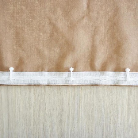 Witerra Len 200x275cm, cocoa, PE100% curtain-5