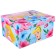 Gift box with a lid, folding "Congratulations" 31x25.5x16 cm, princesses