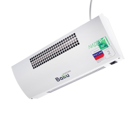 Thermal curtain Ballu BHC-CE-3l, 2500 W, 2 modes, 250 m3/h, white