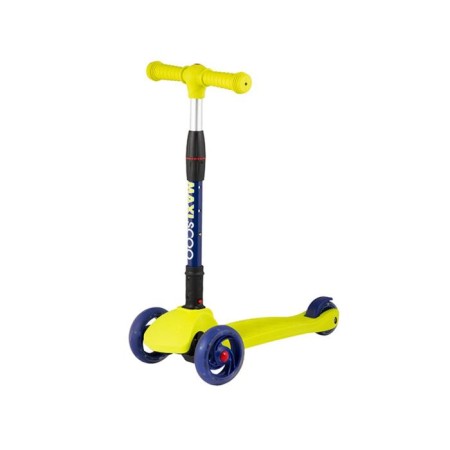 MAXISCOO Baby Delux 2021 Scooter with luminous wheels, lightning color
