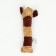 Textile toy "dog", 24 x 8 cm, brown