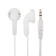 Luazon VBT 1.0 headphones, inserts, white