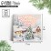 Postcard-Mino "Magic New Year!" landscape, 7 x 7 cm, new year
