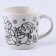 New Year's set for creativity. Set a mug for coloring with a Christmas tree "New Year! Magic holiday ", 300 ml