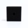 Rectangular sponge for filter No. 8, reticulated 30 ppi, 8 x 8 x 12 cm, black