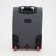 Small 20 suitcase, a lightning department, code lock, 3 wheels, 2 outer pockets, color gray color