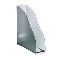 Paper tray Vertical Istanm Delta, 85 mm width, tinted black