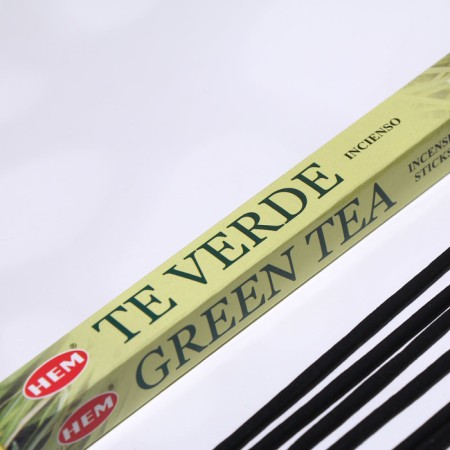 Incense hem "Green Tea. Green Tea", 8 sticks in packaging, four -grade-1