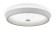 Ceiling lamp 24W, LED, 9.5x39 cm, white
