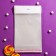 BOPP package with adhesive valve, transparent 16 x 20/4 cm, 25 μm