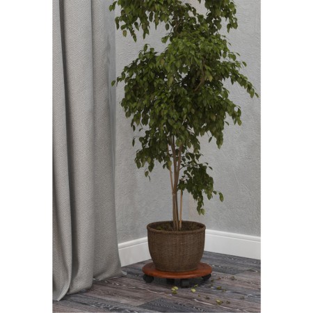 A set of floor stands "Spiral" (2 pcs), 345 × 345 × 70 mm, color nut.-1