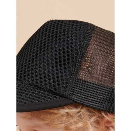 Children's cap, size 53-54, black color-2