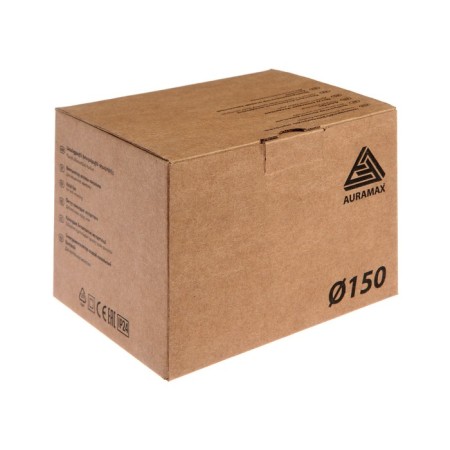 Exhaust Auramax VP 150, 153x153 mm, D = 150 mm, 220 V, 22 W, 37 dB, channel-4