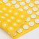 Kuznetsova Applicator Kuznetsov, 144 thorns, spantex, yellow, 260 x 560 mm + roller 140*230
