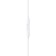 Headphones Apple Earpods 3.5 mm mnhf2zm/a, liners, microphone, 109 dB, 32 Ohms, 1.1 m, white