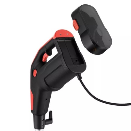 Steam mop KitFort KT-1053, 1300 W, 360 ml, cord 4.7 m, black-red-5