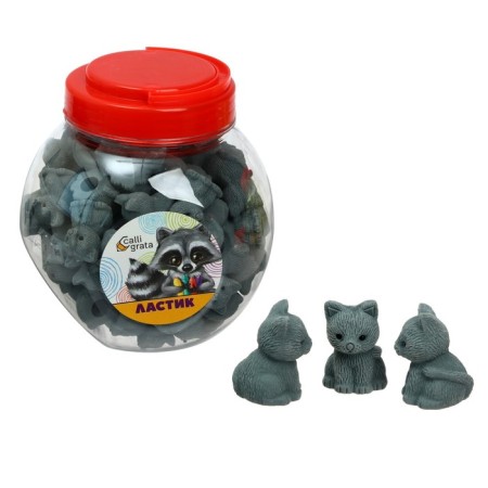 Figure eraser "cat" mix-1