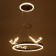 LUST "DRAGRAL" LED 48W 3000-6000K Black 52x52x80 cm Bayerlux