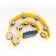 Tamburin Dadi MT01 double crescent, plastic, 20 pairs of bells