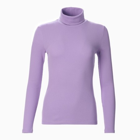 Turtleneck female, lilac color, size 42-44 (s)