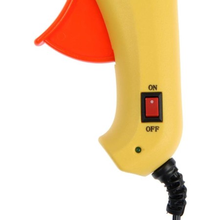 Tundra glue gun, 80 watts, 220 V, switch, indicator, anti -bore, cord 1.3 m, 11 mm-9