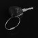 Torso key keychain, steel cable, 16 cm