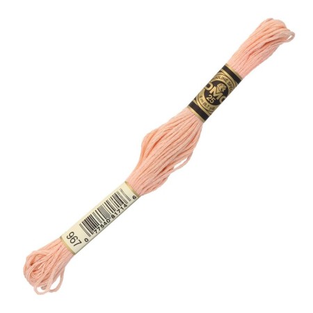 The threads of the DMC 117 (967), 12 pcs. packaged