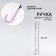 Umbrella - semi -automatic “flowers” ​​cane, 8 spokes, r = 45 cm, color mix