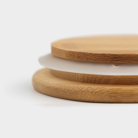 Covers for the tanks of the share d = 8.8 cm (7 cm), bamboo-2