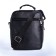 Male bag on lightning, long belt, black color