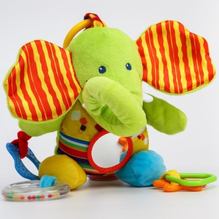 Soft “elephant” suspension, codium, teething, on the crib, stroller, crumb I-7