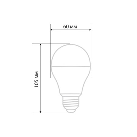LED LED pear A60 9.5W E27 903LM 4000K neutral light Rexant-2