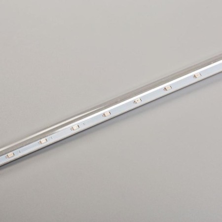 Garland "icicles" 2.5 × 0.3 m, IP65, transparent thread, 192 LED, white glow with a drain effect, 12 V effect-4